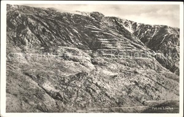 Kotor Montenegro Serpentine Lovcen Gebirge