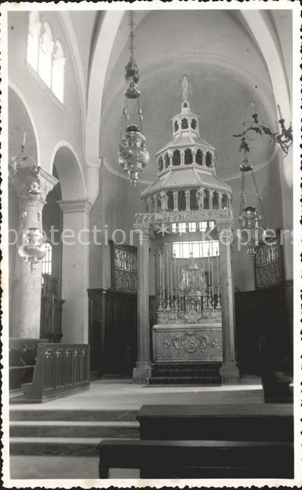 Kotor Montenegro Inneres der Kirche
