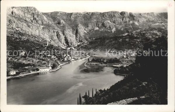 Rijeka Fiume Panorama Ombla Fluss Gebirge