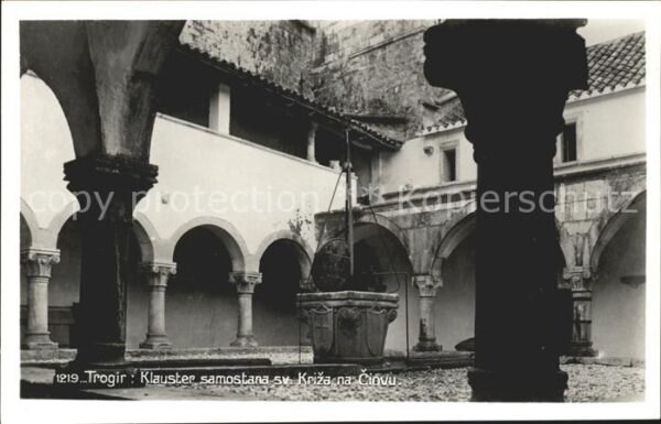 Trogir Trau Klauster samostana sv Kriza na Ciovu Kr