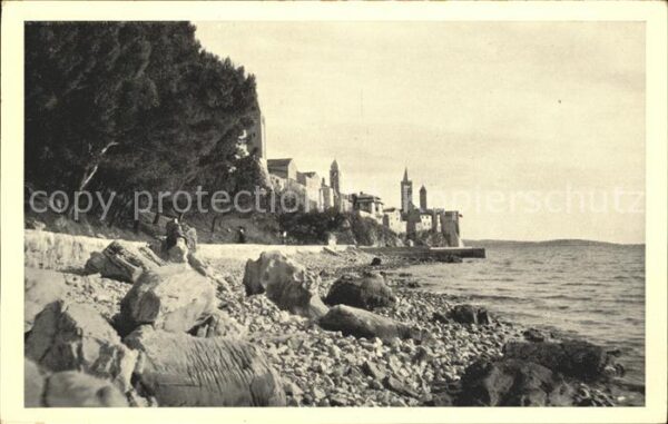 Rab Kroatien Strand Promenade Altstadt