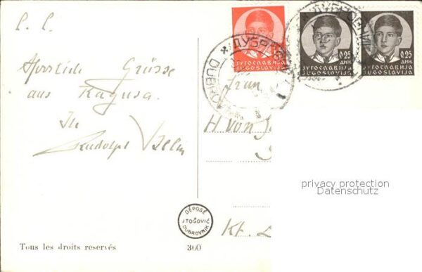 Dubrovnik Ragusa Kraljev dvor Königspalast – Bild 2