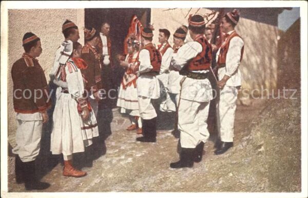 Trachten Kroatien Nationaltracht Sestine