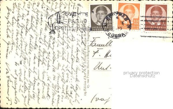 Beograd Belgrad Glavna Posta Hotel des Postes – Bild 2