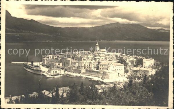 Korcula Halbinsel Hafen Dampfer