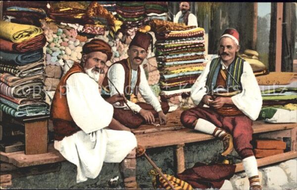 Skopje Skoplje Teppichhändler