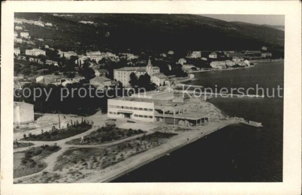 Crikvenica Kroatien Fliegeraufnahme