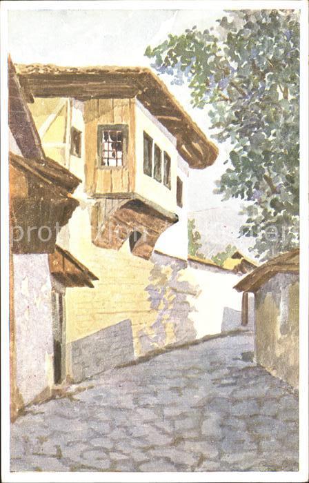 Sarajevo Das alte bosnische Haus Künstlerkarte