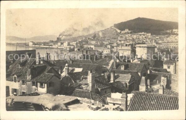 Split Spalato Blick über die Stadt