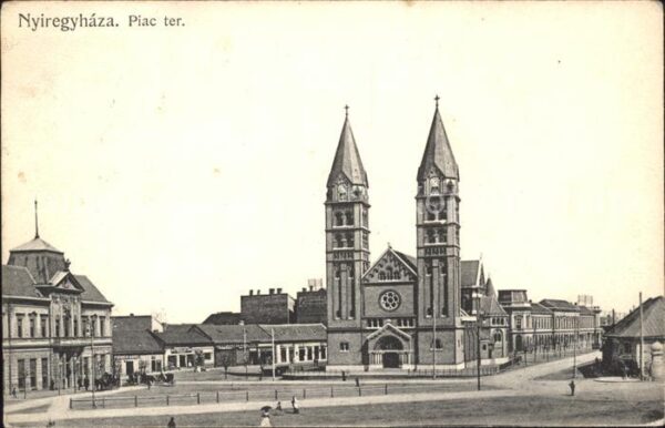 Nyiregyhaza Piac ter Platz Kirche