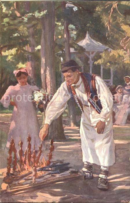 Agram Types Rotisseur de viande aux jardin Ma
