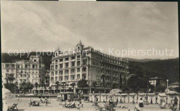 Opatija Abbazia Hotel Slavija Strand
