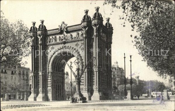 Barcelona Cataluna Arco de Triunfo