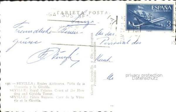 Sevilla Andalucia Reales Alcazares Patio de la Monteria y – Bild 2