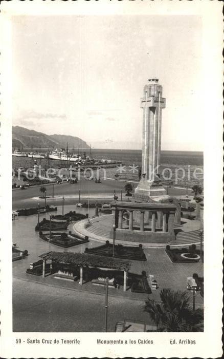 Tenerife Santa Cruz de Tenerife Monumento a los