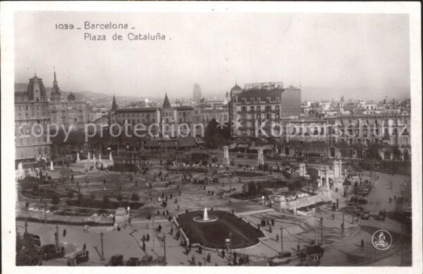 Barcelona Cataluna Plaza de Cataluna