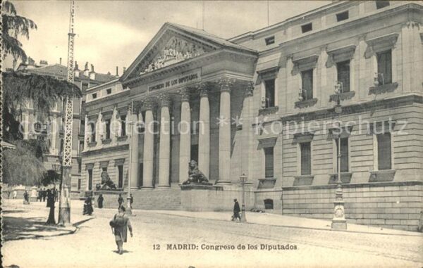 Madrid Spain Congreso de los Diputados