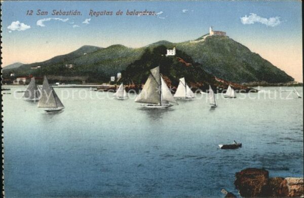 San Sebastian  Pais Vasco ES Regalas de balandras