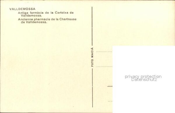 Valldemosa Antiga farmacia de la Cartoixa de Valld – Bild 2