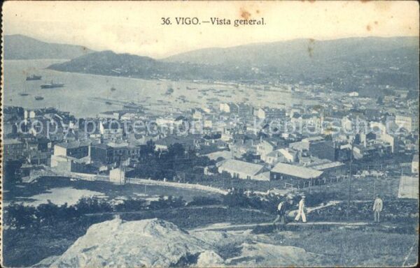 Vigo Galicia Espana Vista general