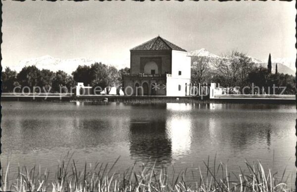 Marrakech Marrakesch Le  Pavillon de la Menara et Grand Atla