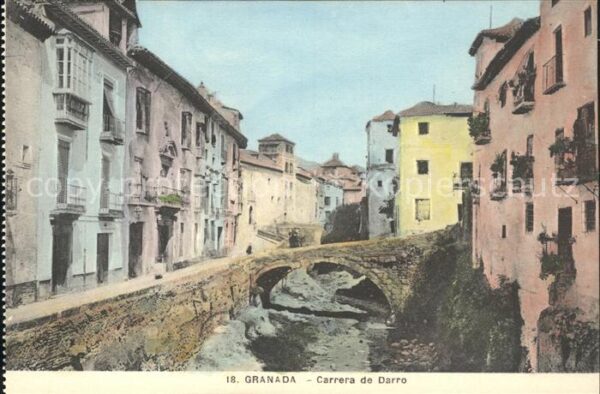 Granada Andalucia Carrera de Darro
