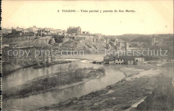 Toledo Castilla-La Mancha puente de san Martin