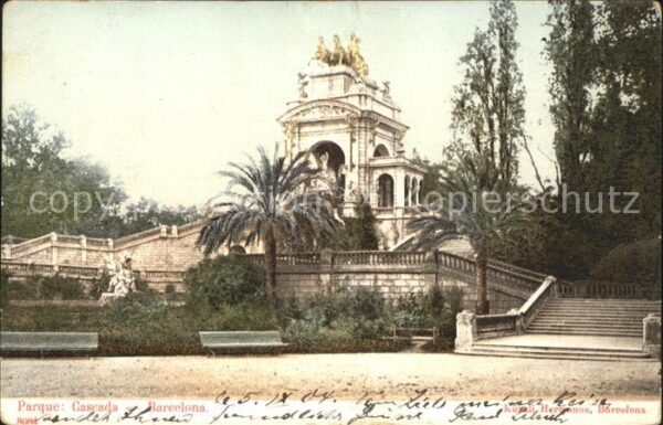 Barcelona Cataluna Parque Gascada