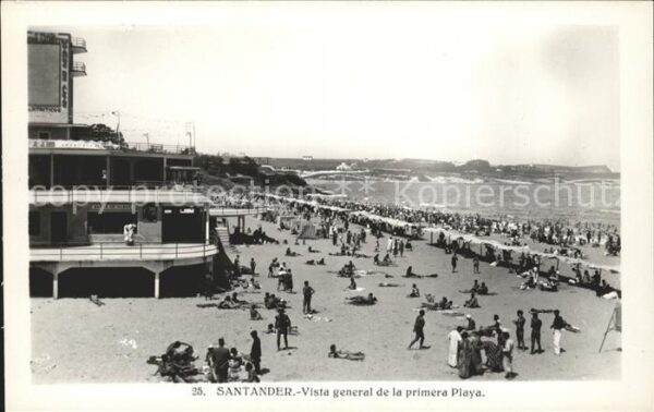 Santander la primera playa