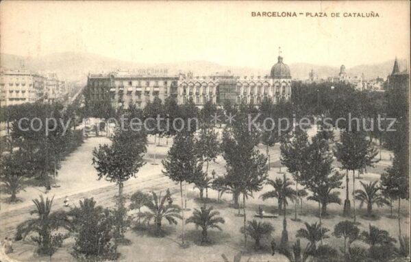 Barcelona Cataluna Plaza de Cataluna