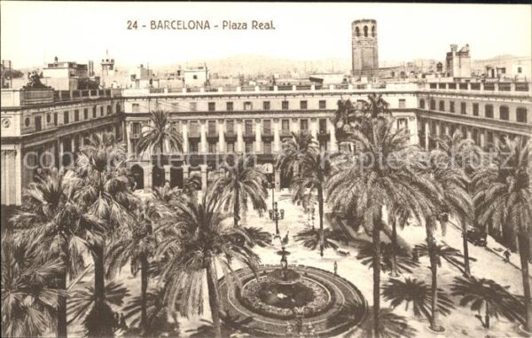 Barcelona Cataluna Plaza Real