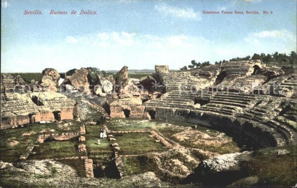 Sevilla Andalucia Ruinas de Italica
