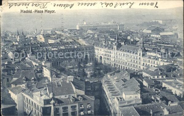 Madrid Spain Plaza Mayor