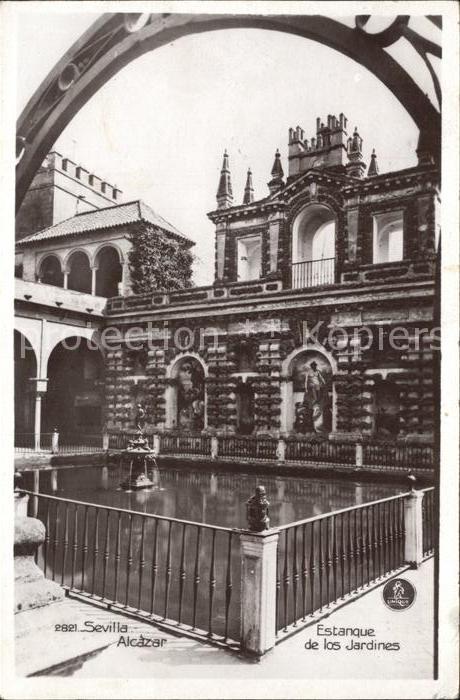 Sevilla Andalucia Estanque de los Jardines