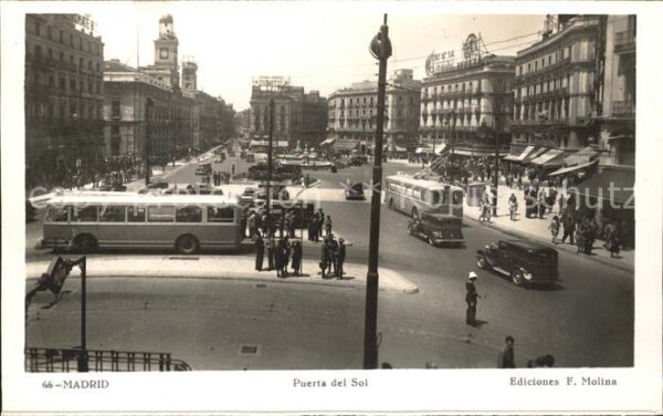 Madrid Spain Puerta del sol
