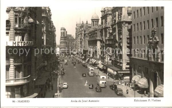 Madrid Spain Avda de Jose Antonio