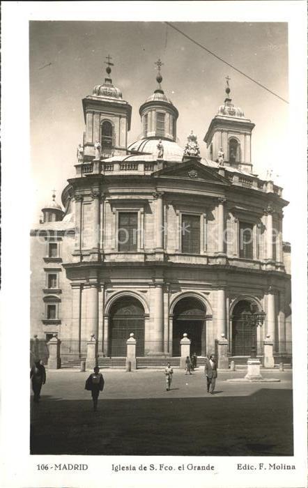 Madrid Spain Iglesia de S. Fco. el Grande