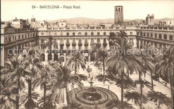Barcelona Cataluna Plaza Real