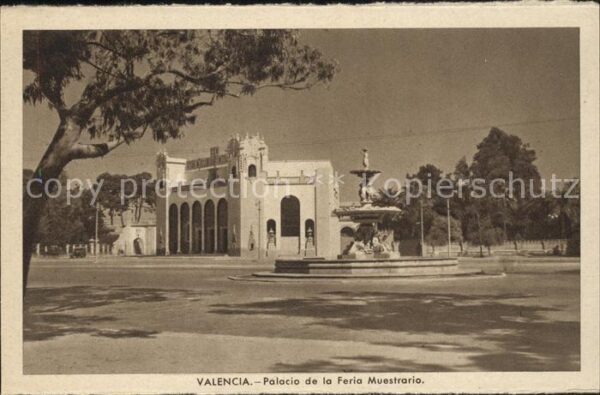 Valencia Valenciana Palacio de la Feria Muestrario