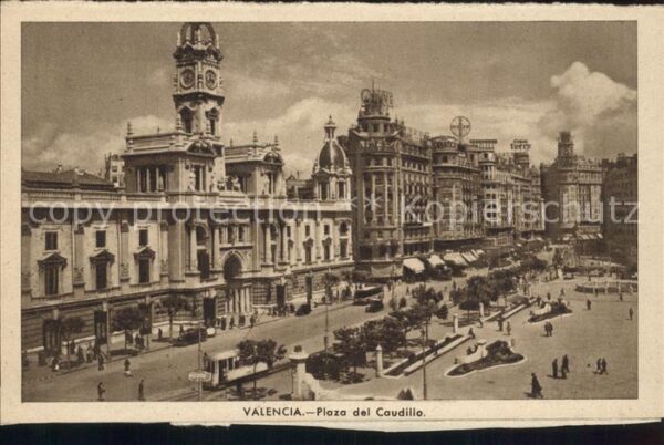Valencia Valenciana Plaza del Caudillo