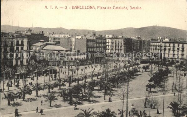Barcelona Cataluna Plaza de Cataluna