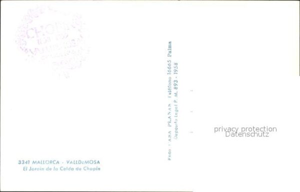 Mallorca El Jarain de la Celdo de Chopin – Bild 2