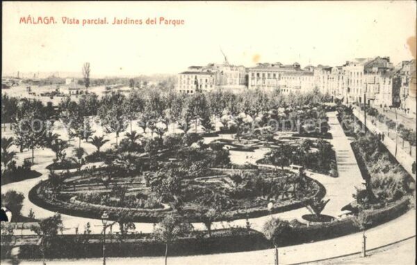 Malaga Andalucia Jardines del Parque