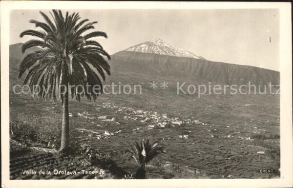 Tenerife Valle de la Orotava