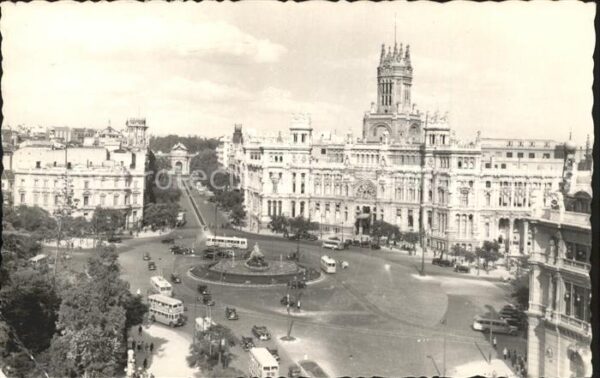 Madrid Spain Plaza Cibeles