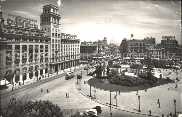 Barcelona Cataluna Plaza de Cataluna