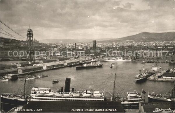 Barcelona Cataluna Puerto Barceloneta