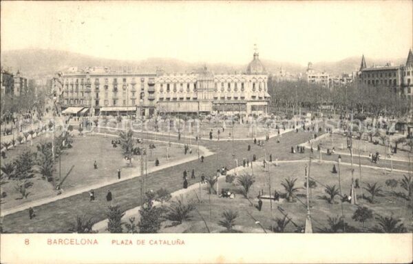 Barcelona Cataluna Plaza de Cataluna