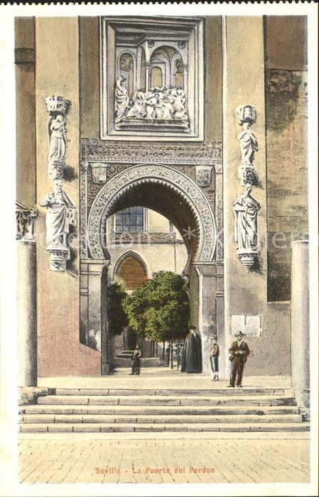 Sevilla Andalucia la Puerta del Perdon