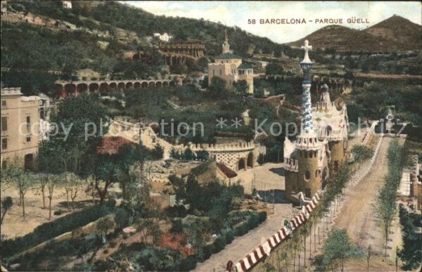 Barcelona Cataluna Parque Güell